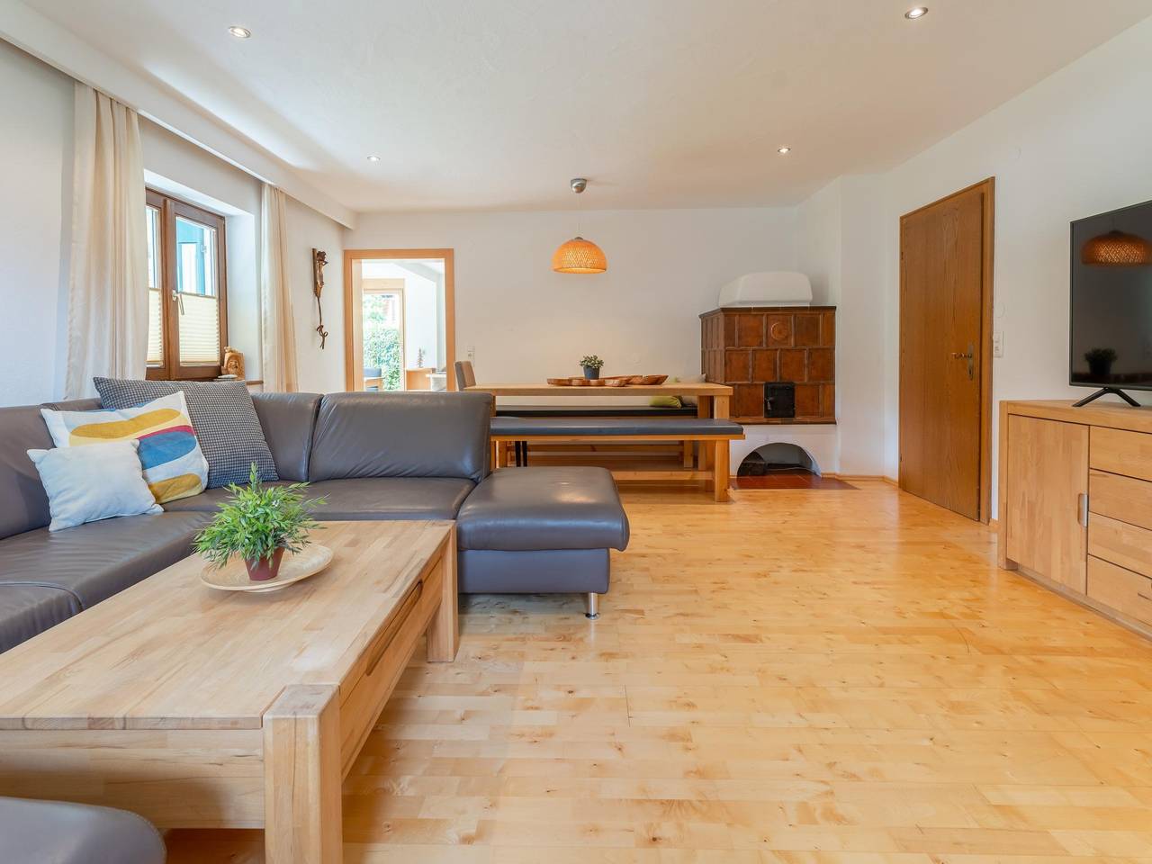 Ferienhaus mit Blick auf die Wasserfälle in Krimmler Wasserfälle, Krimml