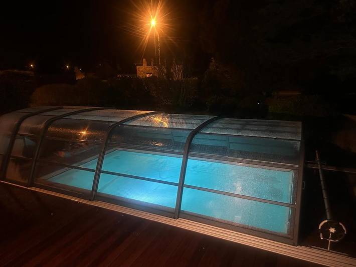 Villa pour 8 personnes, avec piscine ainsi que bassin pour enfant et jardin à Perros-Guirec - 3
