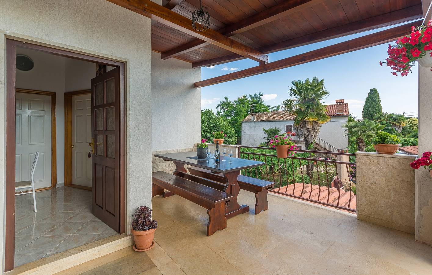 Ganze Wohnung, 2-Zimmer-Ferienwohnung mit Terrasse Porec -a in Poreč, Grad Poreč
