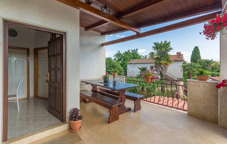 Ferienwohnung für 4 Personen, mit Balkon/Terrasse