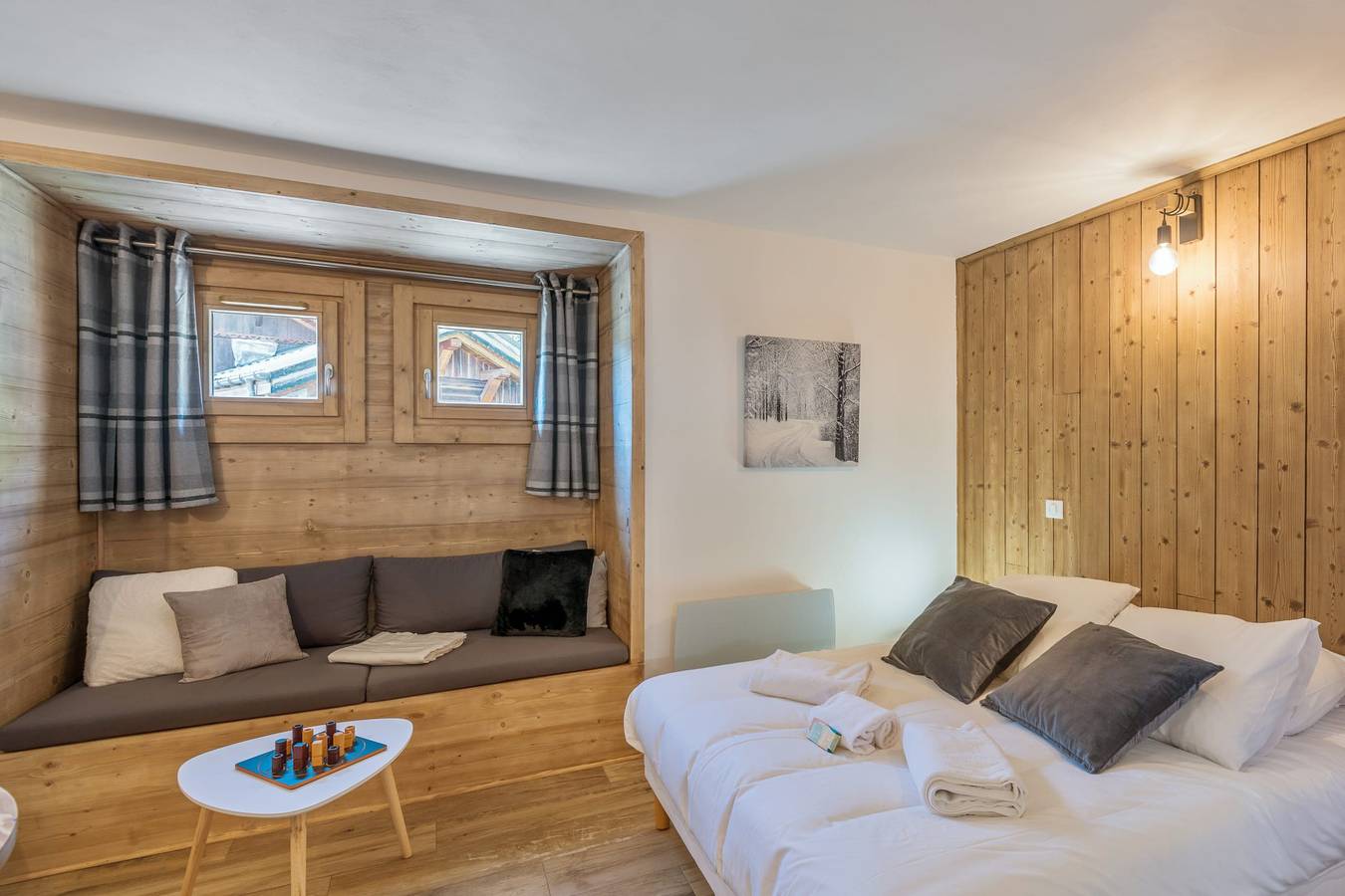 Estudio entero, Studio Loup - L'Igloo - Welkeys in Combloux, Pays du Mont-Blanc