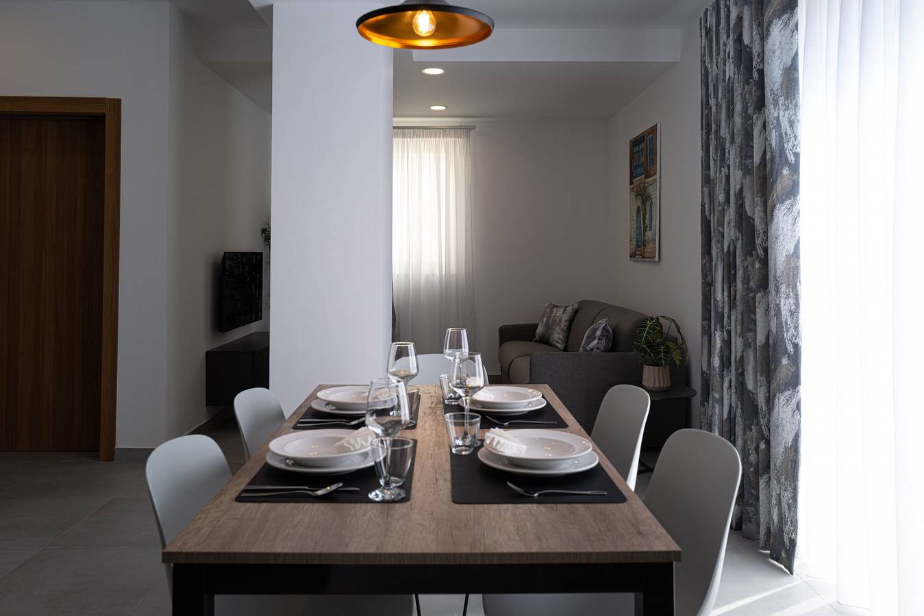 Appartement entier, Appartement de vacances pour 6 personnes avec terrasse in Marsaskala, Île de Malte