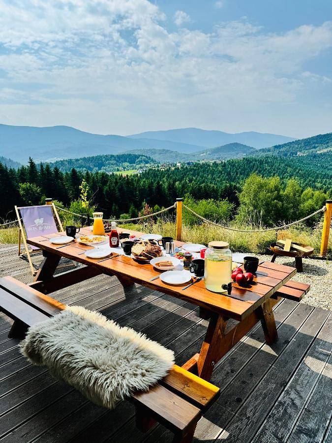 Gîte pour 8 personnes, avec Balcon et Jacuzzi ainsi que Terrasse et Jardin à Stryszawa - 3