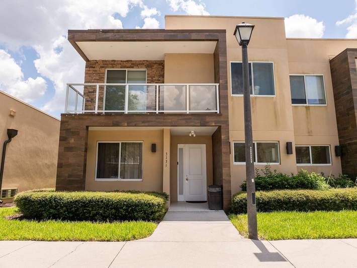 Appartamento per 8 persone, con terrazza e vista lago nonché giardino in Disney World