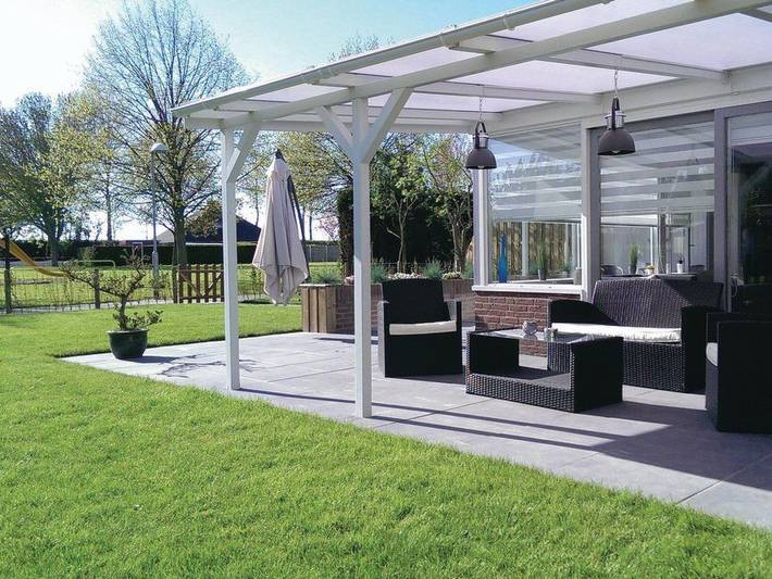 Ferienhaus für 4 Personen, mit Pool und Terrasse sowie Garten, mit Haustier - 1