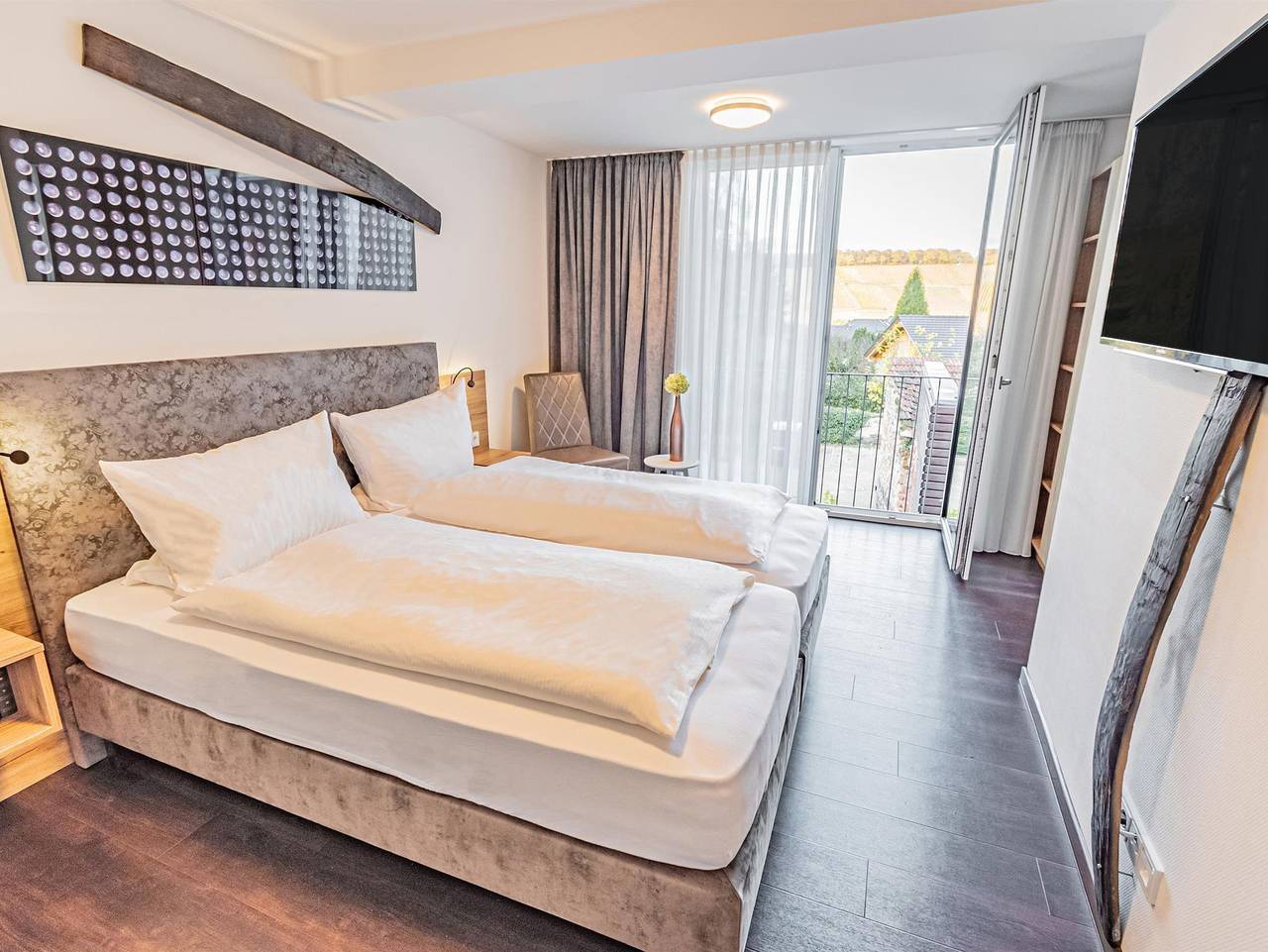 Weinhotel Ayler Kupp - Doppelzimmer - Haupthaus in Ayl, Landkreis Trier-Saarburg