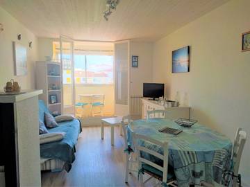 Gîte pour 6 personnes, avec balcon dans Plage des Mouettes