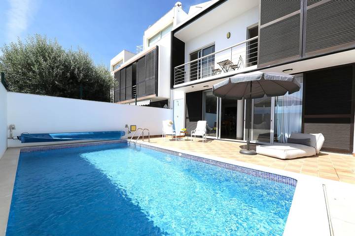 Villa para 8 pessoas, com Varanda e Terraço em Tavira