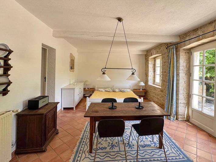 Gîte pour 3 personnes, avec Terrasse ainsi que Jardin et Vue à Le Garn - 4
