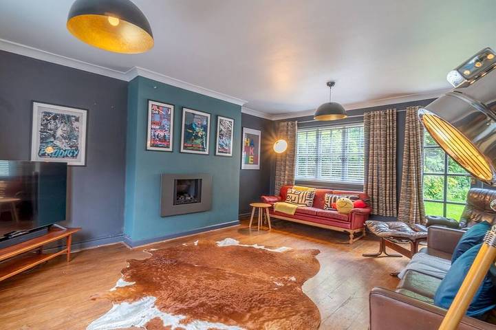 Glamping for 5 people, with garden in Nottingham