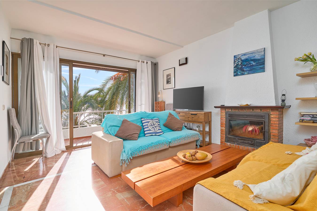 Villa 'El Nido' mit Meerblick, Wlan und Klimaanlage in Los Pinos (Almuñecar), Almuñecar