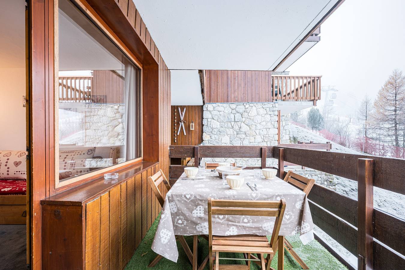 Appartement entier, Appartement 'Valmorel' avec vue sur montagne et balcon in Valmorel, Les Avanchers-Valmorel