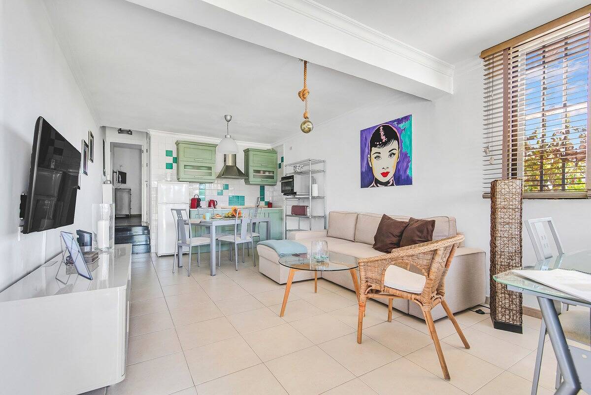 Ganze Wohnung, Ferienwohnung für 3 Personen mit Garten in San Agustin, San Bartolomé de Tirajana