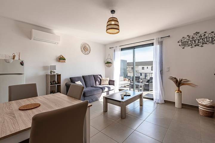 Appartement de vacances pour 4 personnes, avec balcon
