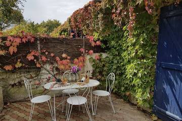 Gîte pour 4 personnes, avec jardin ainsi que sauna et terrasse, animaux acceptés à Vensac