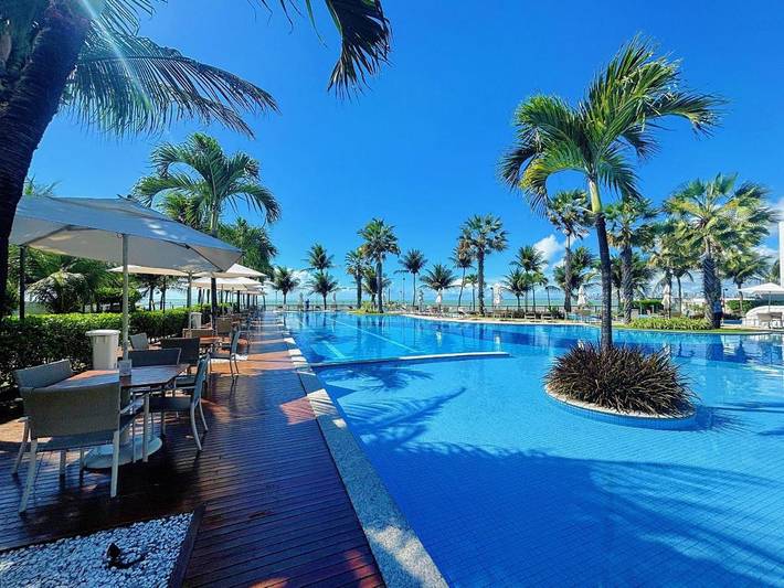 Casas e apartamentos de temporada para 7 pessoas, com piscina e jardim em Cabedelo