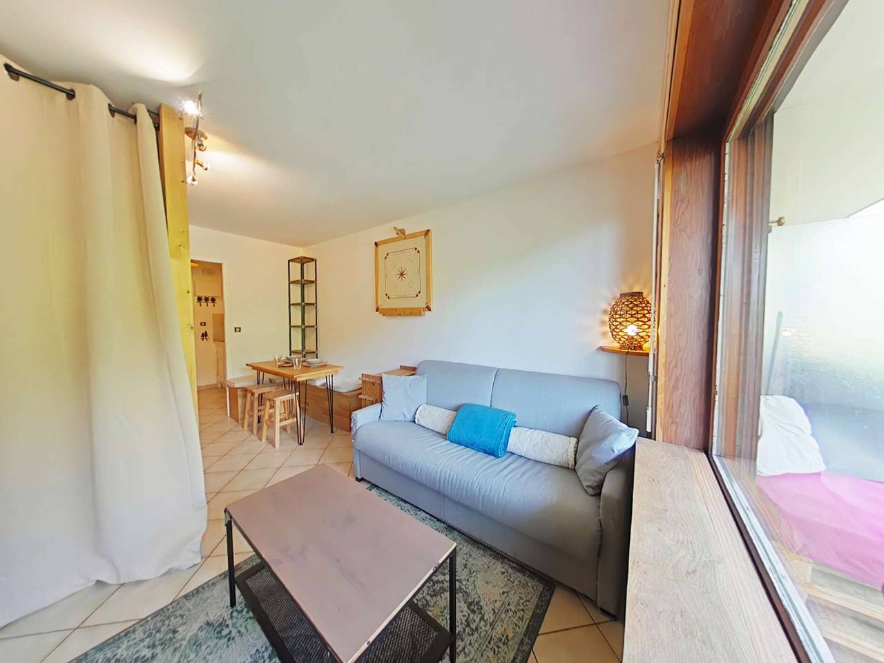 Ganze Wohnung, Studio - 4 Pers, Le Grand-Bornand, Geschäfte zu Fuß, überdachter Parkplatz in Chinaillon, Le Grand-Bornand