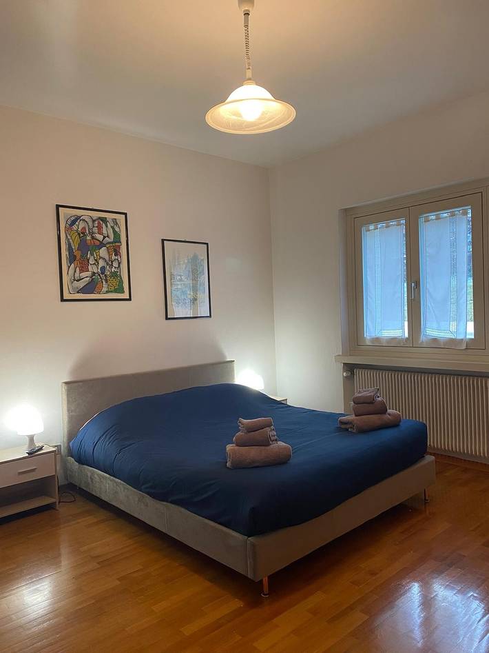 Hel lejlighed, Apartment "Casa Nova" with Mountain View & Private Garden in Villa Rendena, Porte di Rendena
