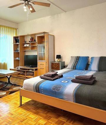Gîte pour 4 personnes, avec balcon et vue à Monthey