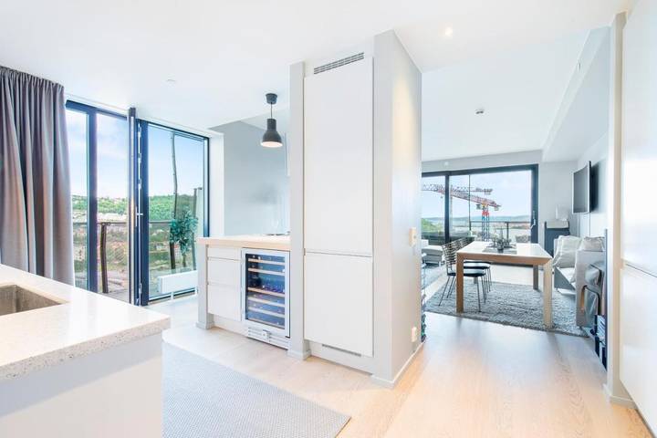 Ferienwohnung für 4 Personen, mit Ausblick und Balkon sowie Seeblick in Oslo Gemeinde - 2