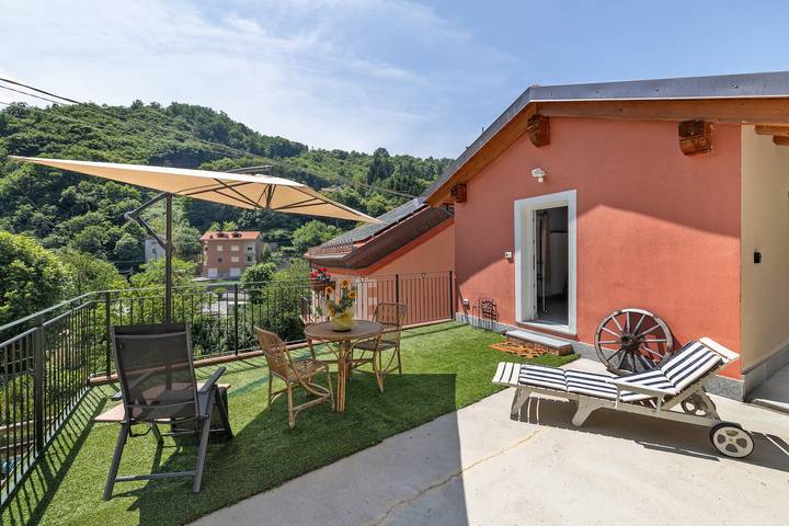Apartment 'Nature E Relax' with Mountain View, Private Terrace and Wi-Fi in Osiglia, Liguriska alperna
