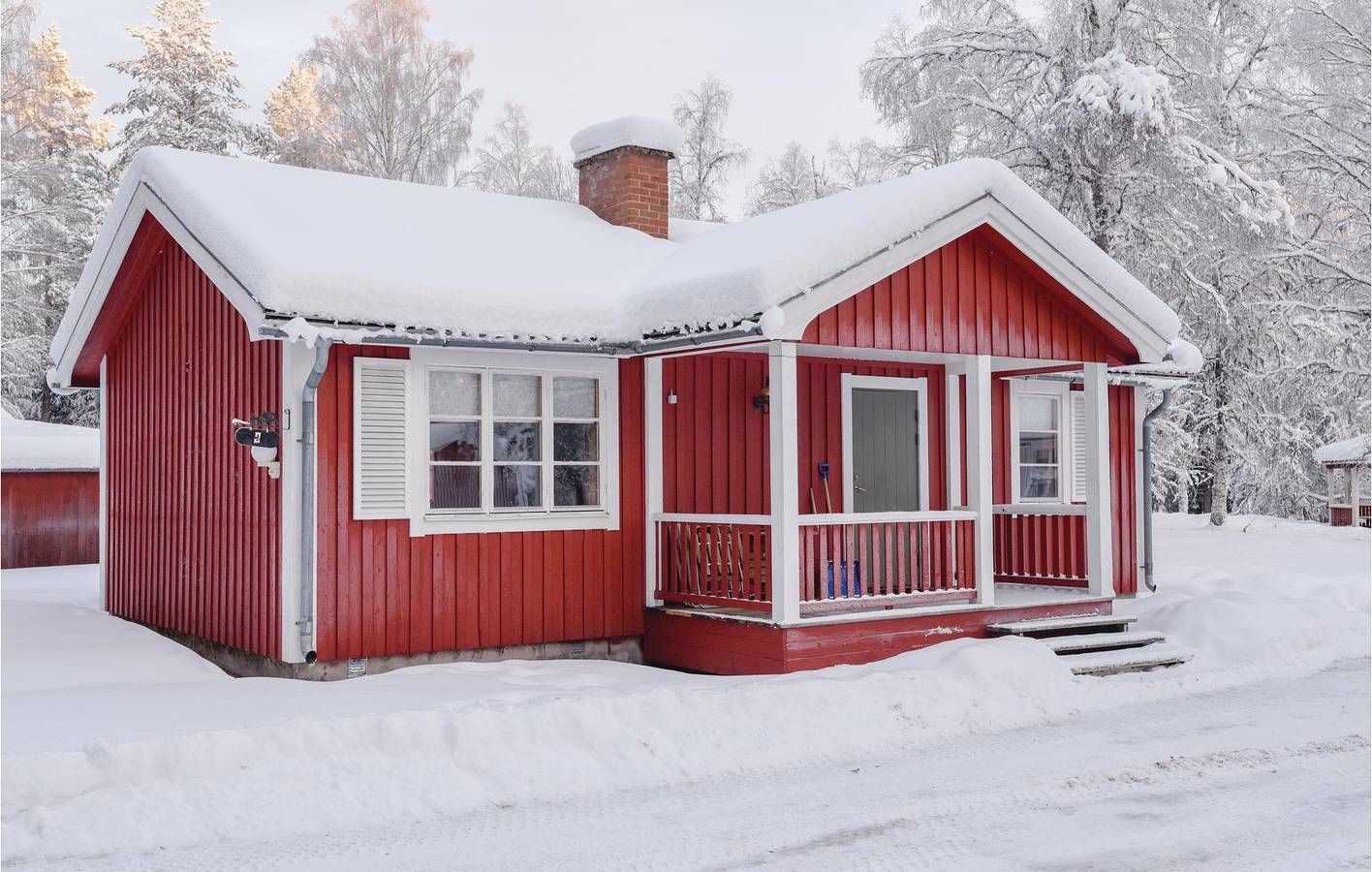 Ferienhaus für 6 Personen mit Garten in Värmland