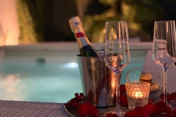 Cottage pour 2 personnes, avec jacuzzi et terrasse à Gâvres
