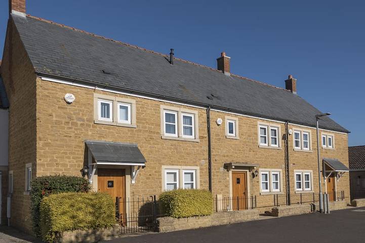 Holiday home for 4 people, with garden, with pets in Somerset