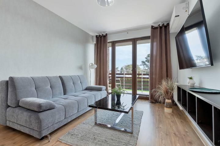 Apartament wakacyjny dla 4 osób, z Ogród w Władysławowo