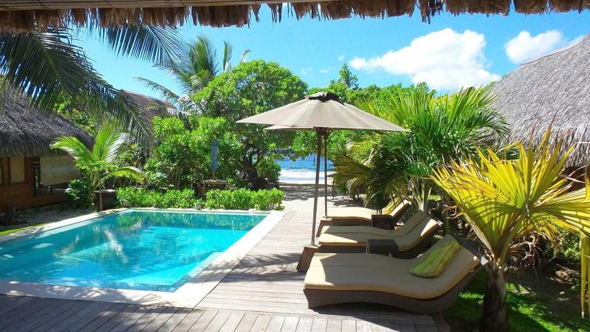 Maison d’hôte pour 4 personnes, avec piscine ainsi que jardin et vue