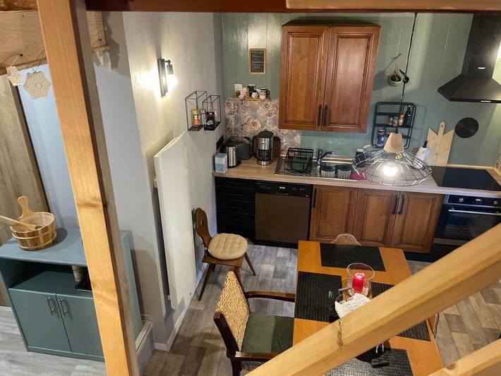 Gîte pour 5 personnes, avec jardin ainsi que sauna et vue, animaux acceptés dans Schnepfenried - 4