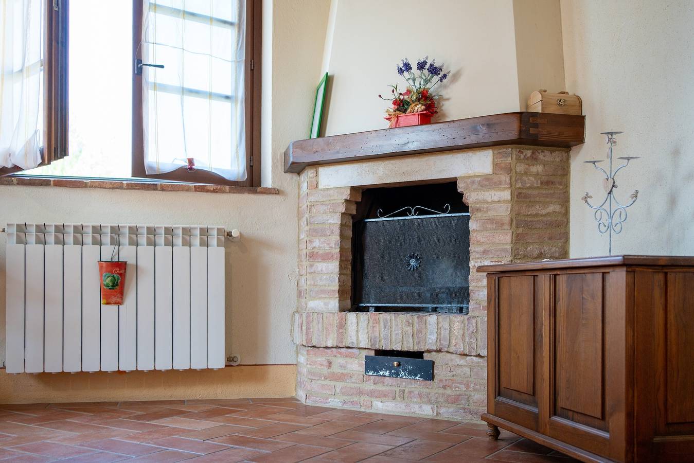 Appartamento intero, Appartamento 'Agriturismo Carpineto' con piscina condivisa, terrazza privata e Wi-Fi in Asciano, Siena e dintorni