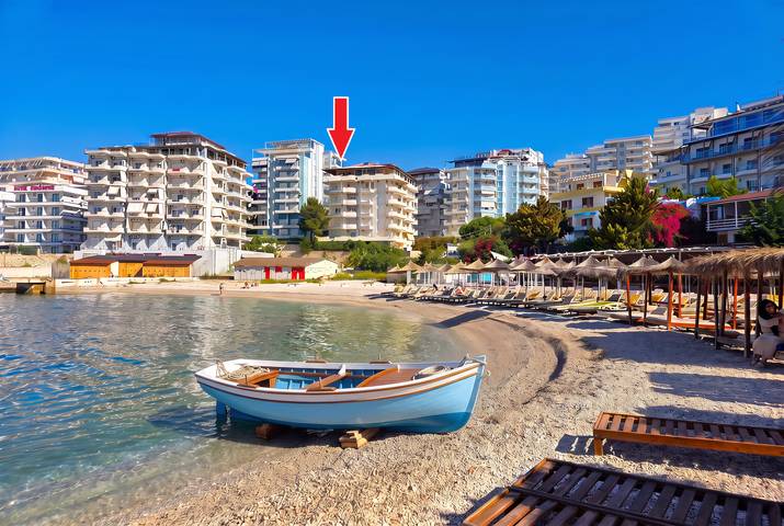 Ganze Wohnung, Ferienwohnung für 3 Personen mit Balkon in Sarandë, Vlorë