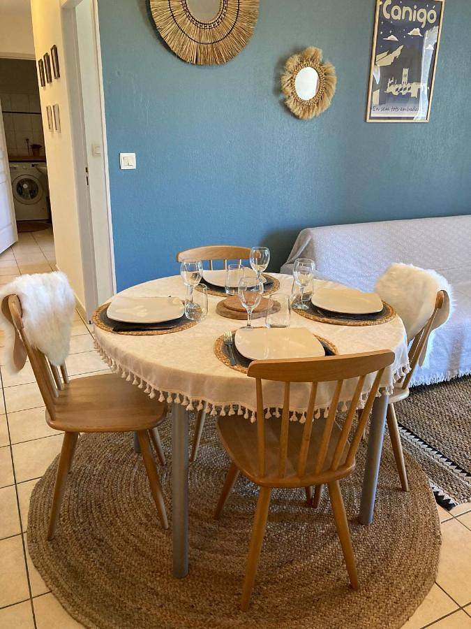 Appartement de vacances pour 4 personnes, avec Terrasse et Jardin