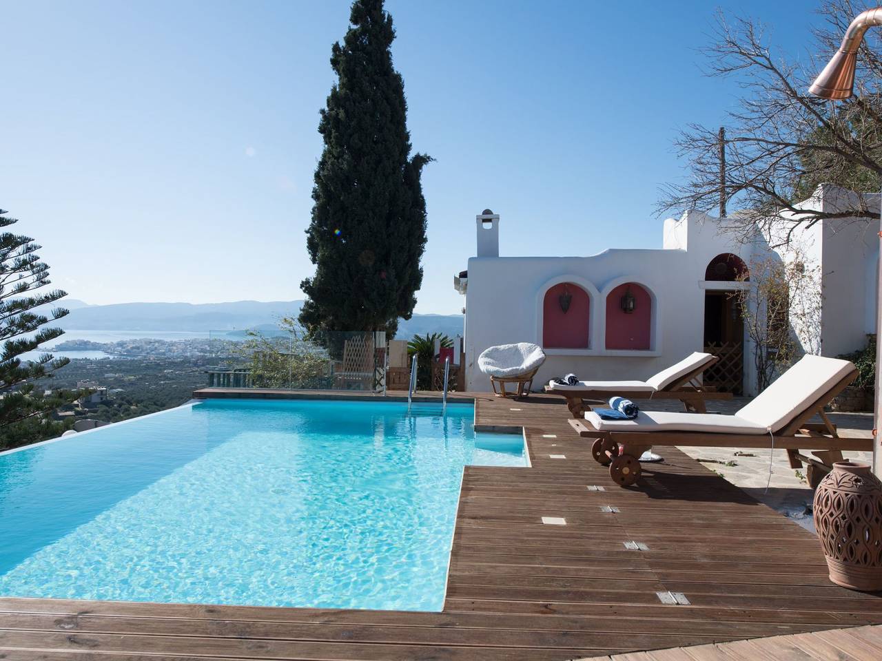 Villa "Mirabello suites" mit herrlicher Aussicht in Lasithi