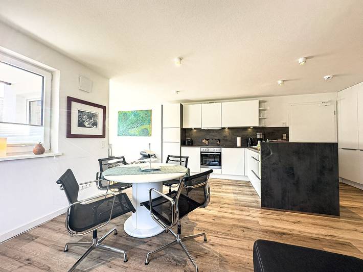 Ferienwohnung für 4 Personen, mit Balkon und Terrasse sowie Garten und Sauna im Allgäu
