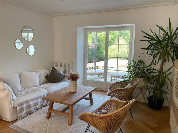 Location de vacances pour 4 personnes, avec vue et jardin, adapté aux familles à Tillières - 2