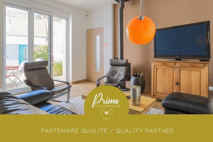 Maison de vacances pour 6 personnes, avec jardin à Amiens