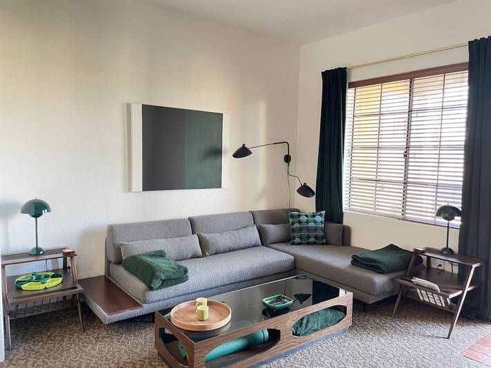Vacation rental for 4 people, with pool and yard as well as terrace in La Quinta (CA)