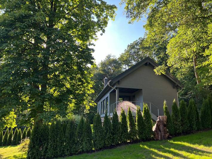 Ferienhaus für 6 Personen, mit Garten und Sauna sowie Ausblick