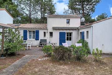 Gîte pour 8 personnes, avec jardin dans Plage naturiste (La Faute-sur-Mer)
