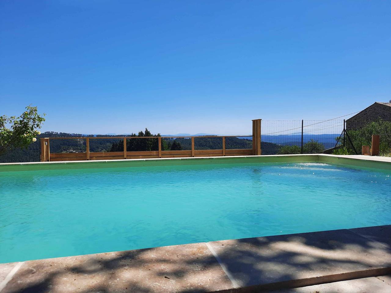 Haus "La Croix Dupuy" mit privatem Pool in Chassiers, Parc naturel régional des Monts d'Ardèche