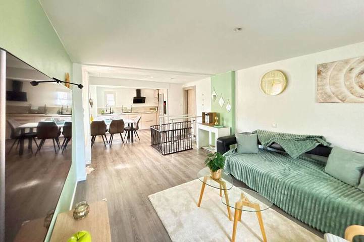 Location de vacances pour 6 personnes, avec Jacuzzi ainsi que Terrasse et Jardin à Obermorschwihr