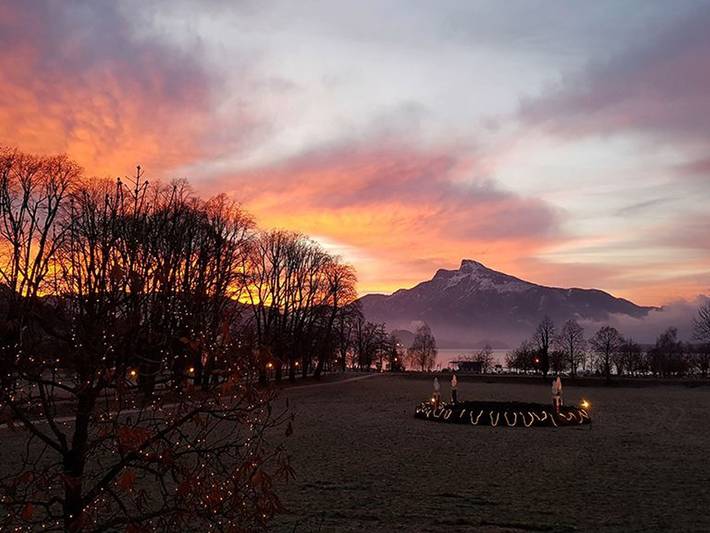 Ferienwohnung für 4 Personen, mit Balkon in Mondsee (Stadt)