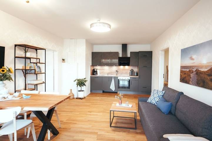 Ferienwohnung für 4 Personen, mit Garten und Ausblick sowie Terrasse in Hagermarsch - 3