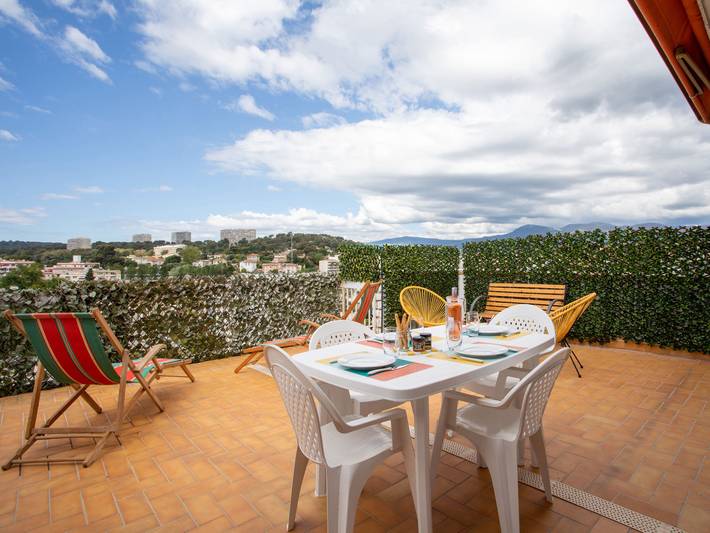 Appartement de vacances pour 4 personnes, avec terrasse