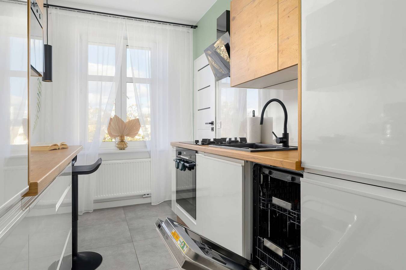 Apartamento entero, Hetmańska 3 Poznań | Yellow Apartment with Air Conditioning in Łazarz, Poznań