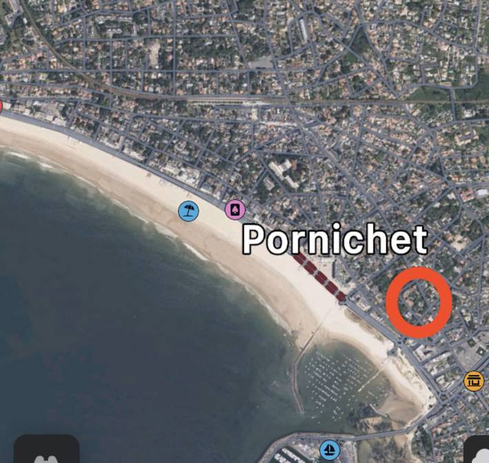 Gîte pour 5 personnes, adapté aux familles dans Port D Echouage Pornichet