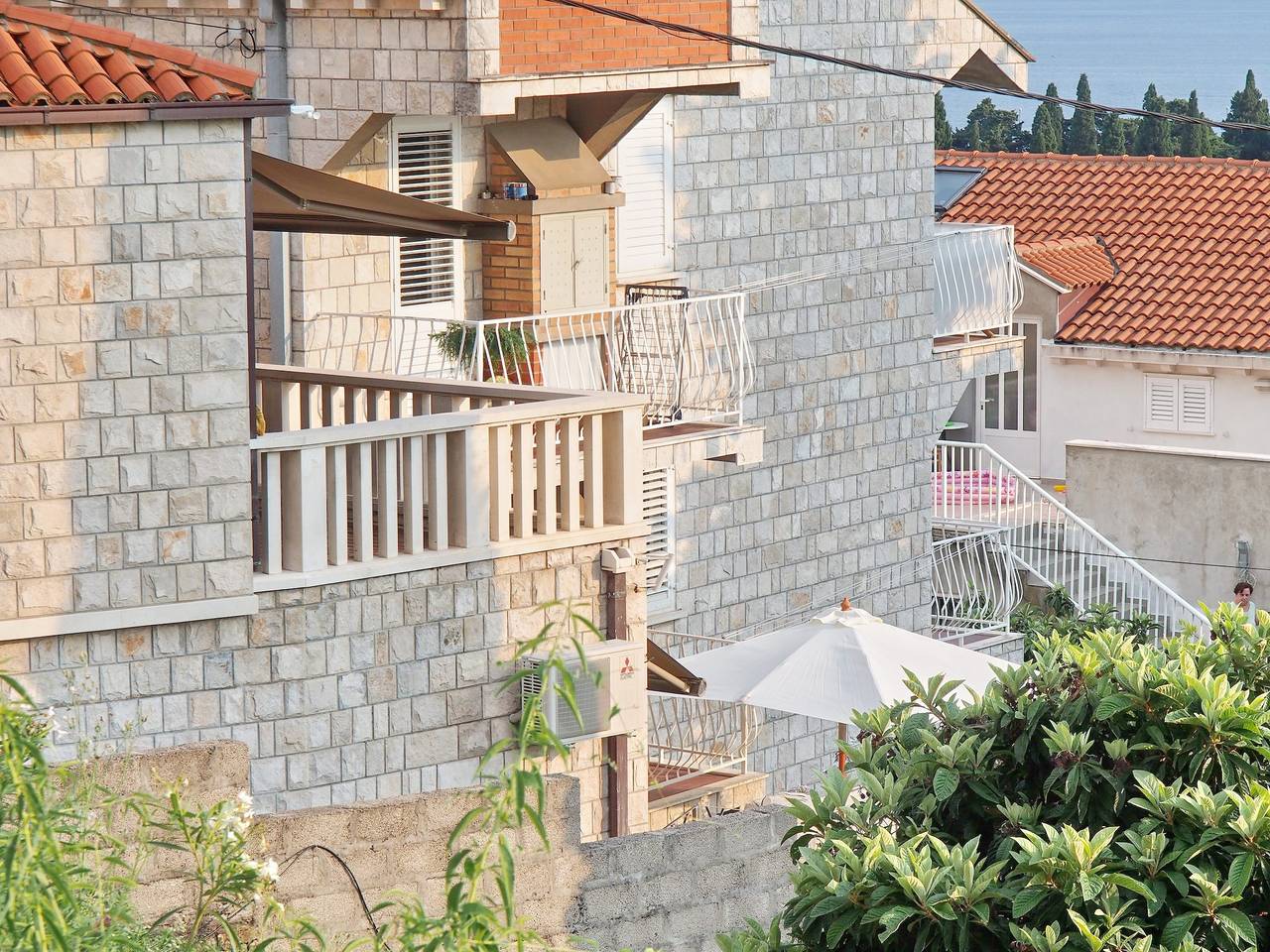 Całe studio, Studio dla 2 osób z ogród in Dubrownik, Grad Dubrovnik