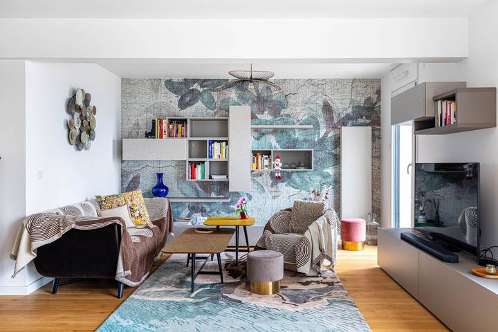 Gîte pour 4 personnes, avec Balcon et Terrasse à Suresnes